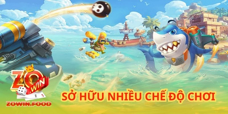 Bắn Cá Rùa Xanh - Tựa Game Đẳng Cấp Kiểu Mỹ 3 Sở hữu nhiều chế độ chơi